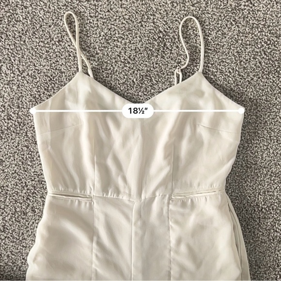 Maeve by Anthropologie Magdalena Jumpsuit – Modern Bridal Chic - White - Sz 12T - Picture 13 of 15